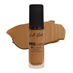 Buy L.A. Girl Hd Pro.Matte Foundation-Warm Sienna 30 ml - Purplle