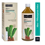 Buy Kapiva Aloe + Wheatgrass Juice - Natural Detoxifier 1L - Purplle