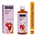 Buy Kapiva Apple Cider Vinegar + Honey - Helps Lower Cholestrol, 1L - Purplle