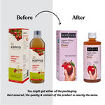 Buy Kapiva Apple Cider Vinegar + Honey - Helps Lower Cholestrol, 1L - Purplle