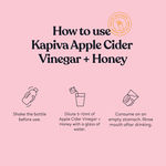 Buy Kapiva Apple Cider Vinegar + Honey - Helps Lower Cholestrol, 1L - Purplle