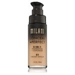 Buy Milani 2-IN-1 Foundation + Concealer 01 Creamy Vanilla (30ml) - Purplle