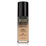 Buy Milani 2-IN-1 Foundation + Concealer 01 Creamy Vanilla (30ml) - Purplle