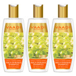 Buy Vaadi Herbals Value Pack of 3 Amla Shikakai Shampoo - Hairfall & Damage Control (350 ml X 3) - Purplle