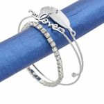 Buy Ferosh Ariana Trio Bracelets - Purplle
