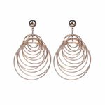 Buy Ferosh Zinariya Multi Hoop Earrings - Purplle