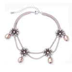 Buy Ferosh Dropping Pearls Choker - Purplle