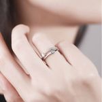 Buy Ferosh Zircon Heart Ring - Purplle