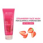 Buy Jovees Herbal Strawberry Face Wash with Strawberry Extracts | For Normal to Dry Skin | For Women/Men | For Hydrating & Glowing Skin 120ml - Purplle