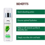 Buy Jovees Herbal Aloe Vera Moisturising Lotion | With Sandal And Peach Extract | Nourishes, Heals and Hydrates Skin | For Oily & Sensitive Skin | 100ml - Purplle