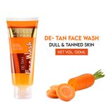Buy Jovees Herbal De-Tan Face Wash | For Women/Men | Tan Removal, Brightening and Glowing Skin | 100% Natural | Exfoliating and Clarifying 120ml - Purplle