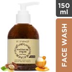 Buy ST. D´VENCE Moroccan Argan Oil Face Wash With Raw Honey & Aloe Vera (150 ml) - Purplle