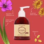 Buy ST. D´VENCE Geranium Oil Face Wash With Witch Hazel & Aloe Vera (150 ml) - Purplle