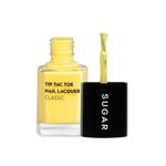 Buy SUGAR Cosmetics Tip Tac Toe Nail Lacquer - 066 Sunny Side Up (Pastel Yellow) - Purplle