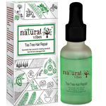 Buy Natural Vibes ~ Ayurvedic Tea Tree Hair Repair Serum 30 ml ~ For treating dandruff, hairfall and damaged hair - Purplle