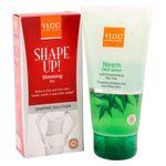 Buy VLCC Shapeup Slimming Oil and Neem Facewash (250 g) - Purplle