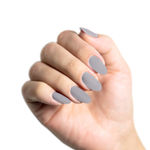 Buy NY Bae Matte Nail Enamel - Take Out Soup 18 (6 ml) | Grey | Luxe Matte Finish | Highly Pigmented | Chip Resistant | Long lasting | Full Coverage | Streak-free Application | Vegan | Cruelty Free | Non-Toxic - Purplle