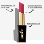 Buy Purplle Ultra HD Matte Lipstick, Pink - Back Bench Partner 4 - Purplle