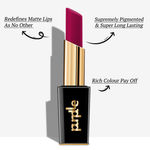 Buy Purplle Ultra HD Matte Lipstick, Purple - Leg Pulling Partner 9 - Purplle