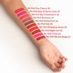 Buy Purplle Ultra HD Matte Liquid Lipstick, Orange, My First Dare 3 (4.8 ml) - Purplle