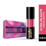 Buy Purplle Ultra HD Matte Liquid Lipstick, Pink, My First Sleepover 10 (4.8 ml) - Purplle