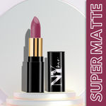 Buy NY Bae Super Matte Lipstick | Highly Pigmented | Long Lasting- Poetic Patricia 7 (4.2 g) - Purplle