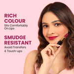 Buy NY Bae Super Matte Lipstick - Maverick Madison 8 (4.2 g) | Purple | Matte Finish | Enriched with Vitamin E | Rich Colour Payoff | Nourishing | Long lasting | Smudgeproof | Vegan | Cruelty & Paraben Free - Purplle