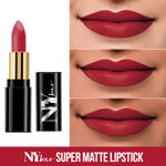 Buy NY Bae Super Matte Lipstick - Fabulous Fienman 9 (4.2 g) | Red | Loaded With Vitamin E | Rich Colour | Long lasting | Smudgeproof | Vegan - Purplle