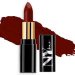Buy NY Bae Super Matte Lipstick - Feral Fabiana 24 (4.2 g) | Maroon | Matte Finish | Enriched with Vitamin E | Rich Colour Payoff | Nourishing | Long lasting | Smudgeproof | Vegan | Cruelty & Paraben Free - Purplle