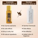 Buy Aryanveda Almond & Olive Hair Oil (200 ml) - Purplle