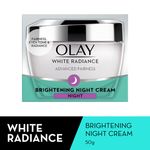 Buy Olay White Radiance Advanced Fairness Brightening Night Cream (50 g) - Purplle