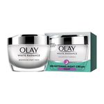 Buy Olay White Radiance Advanced Fairness Brightening Night Cream (50 g) - Purplle