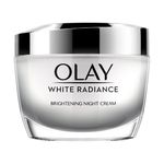 Buy Olay White Radiance Advanced Fairness Brightening Night Cream (50 g) - Purplle