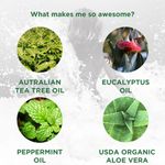 Buy ST. D´VENCE Tea Tree Body Wash With Eucalyptus Oil & Peppermint Oil (275 ml) - Purplle