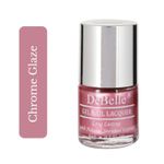 Buy DeBelle Gel Nail Lacquer Metallic Chrome Glaze - Pink, (8 ml) - Purplle