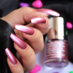 Buy DeBelle Gel Nail Lacquer Metallic Chrome Glaze - Pink, (8 ml) - Purplle