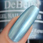 Buy DeBelle Gel Nail Lacquer Metallic Aqua Frenzy - Light Blue, (8 ml) - Purplle