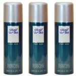 Buy Set Of 3 Davidoff Cool Water Man Deodorant Body Spray 200Ml - Purplle