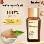 Buy Inatur Sandalwood Pure Essential Oil (12 ml) - Purplle