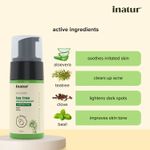 Buy Inatur Tea Tree Facial Foam (100 ml) - Purplle