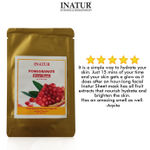 Buy Inatur Pomegranate Sheet Mask (38 g) - Purplle