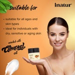 Buy Inatur Almond Cream (100 g) - Purplle