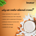 Buy Inatur Almond Cream (100 g) - Purplle