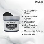 Buy Inatur Charcoal Detox Cream (Overnight Repair) (100 g) - Purplle
