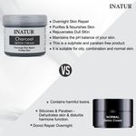 Buy Inatur Charcoal Detox Cream (Overnight Repair) (100 g) - Purplle