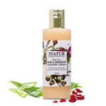 Buy Inatur Silky Skin Rose & Geranium Shower Cream (200 ml) - Purplle