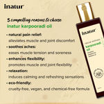 Buy Inatur Karpooradi Body & Hair Ayurvedic Oil (200 ml) - Purplle