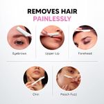 Buy LetsShave Face Hair Removal Razor For Women - Pack of 3 - Purplle