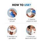 Buy LetsShave Shave Foam Sensitive Skin Protection with Coconut Oil and Menthol, Paraben and Sulphate Free | Rust-Proof Aluminium Bottle - 200 gram Each, Pack of 2 (2-Count) - Purplle