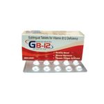 Buy West Coast GB-12 (Glycine & Vitamin B12) Sublingual Tablets For Vitamin B12 Deficiency, 100 Tablets - Purplle